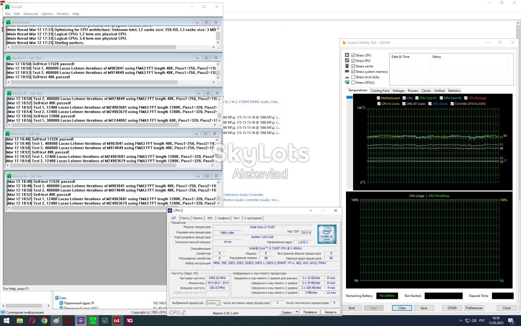 Intel Core i3-7100T 3,4GHz/3MB 35W Socket 1151 - фото фото фото 7