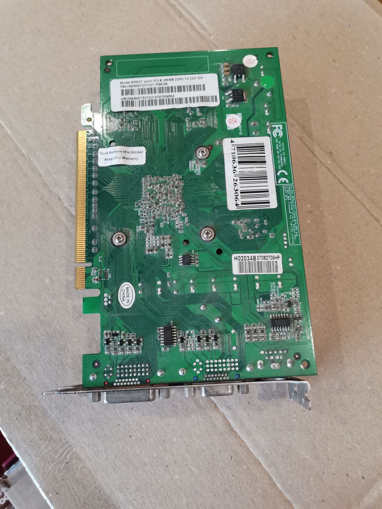 Видеокарта GeForce 8600GT Sonic PCI-E 256mb GDDR3 - фото фото фото 4
