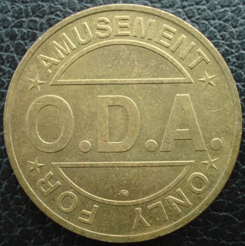 Жетон O.D.A. Only for amusement - фото фото фото 0