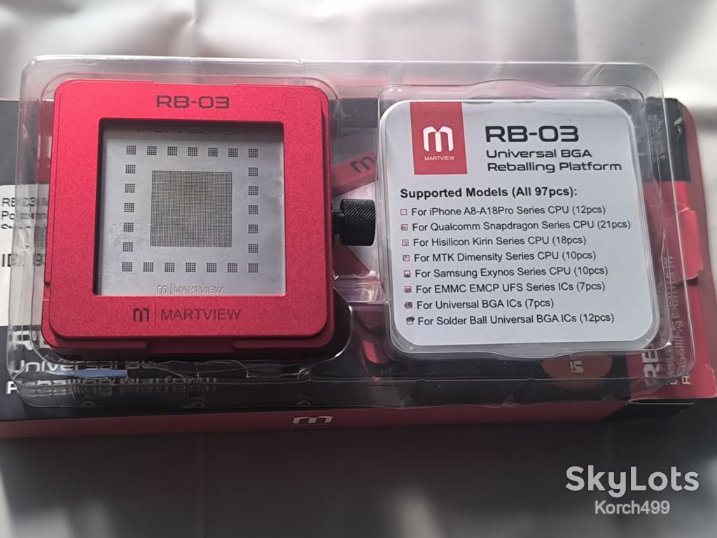 Мультифункціональна універсальна станція RB-03  для BGA-реболінгу  мікросхем - фото фото фото 3