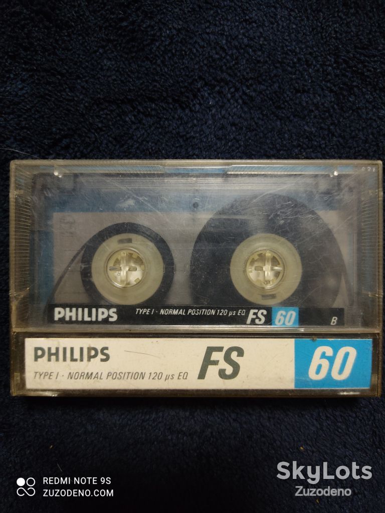 Б/У Аудио кассета PHILIPS FS 60 - фото фото фото 0