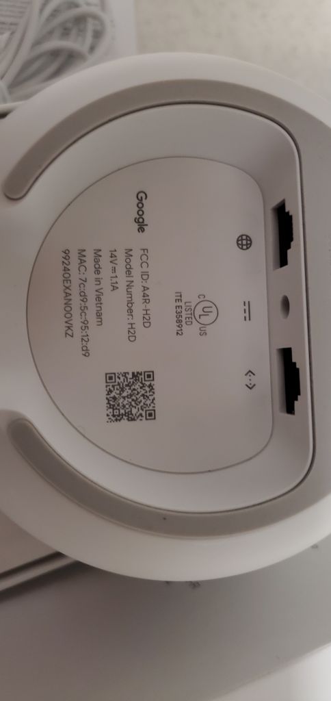 Точка доступу Google Nest Wifi Ethernet   (RJ-45) Wireless Router - GA01144US - фото фото фото 1