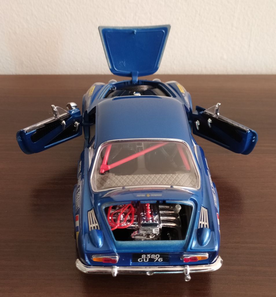 Burago Модель 1:16 автомобиля Renault Alpine  А110-1600S Авторалли Мarrakech 1971 - фото фото фото 8