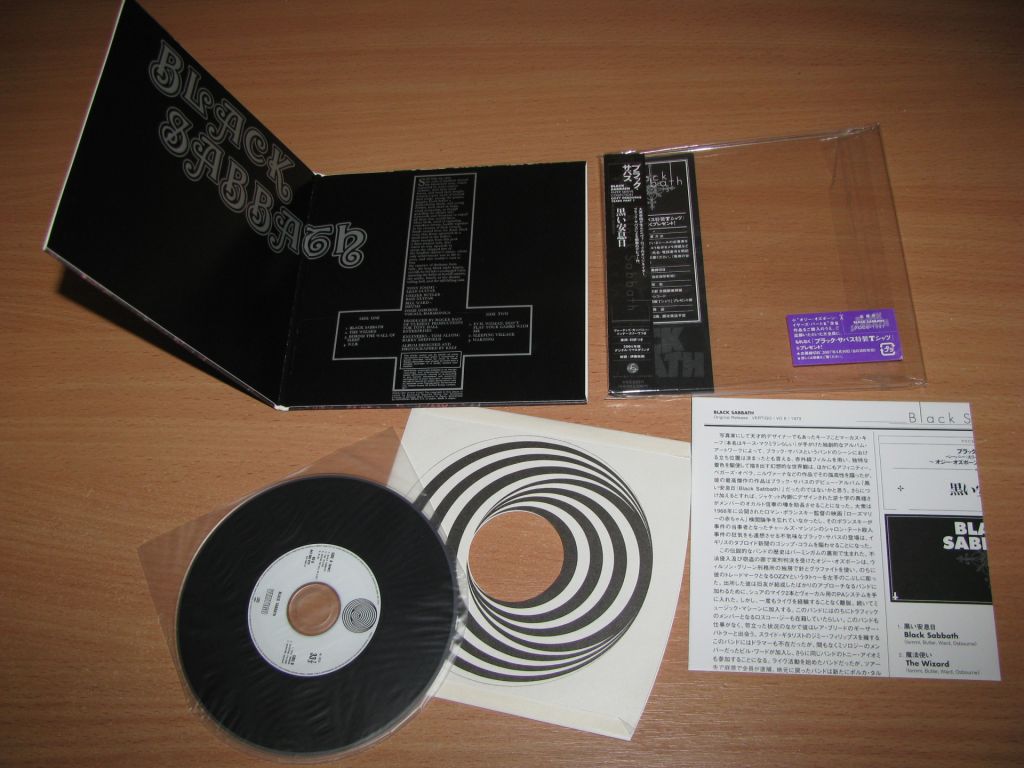 BLACK SABBATH - Black Sabbath  (2007 Vertigo MINI LP CD, Japan)  Ozzy - фото фото фото 2