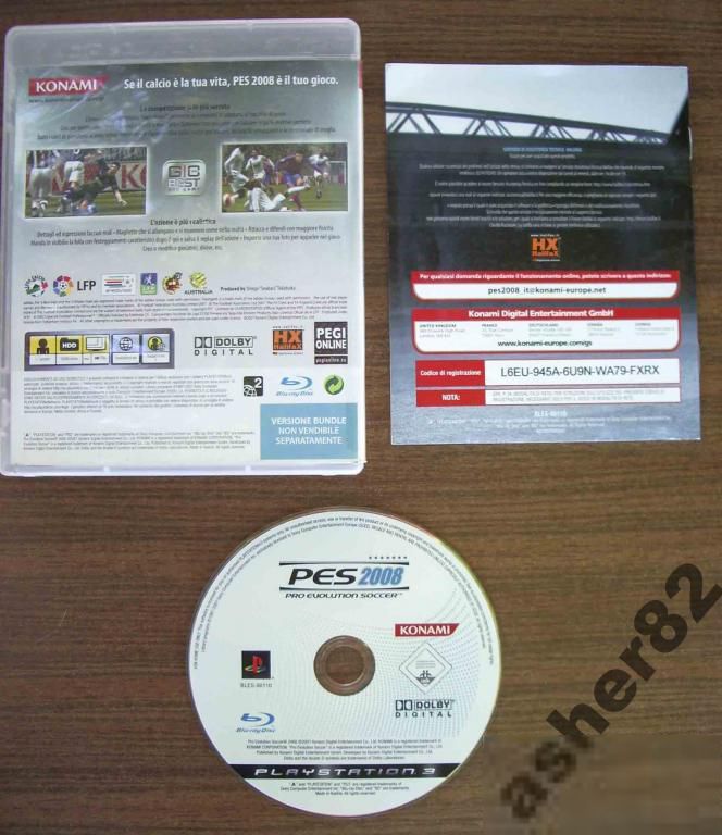 Игра на PS3 "PES Pro Evolution Soccer 2008" - фото фото фото 1