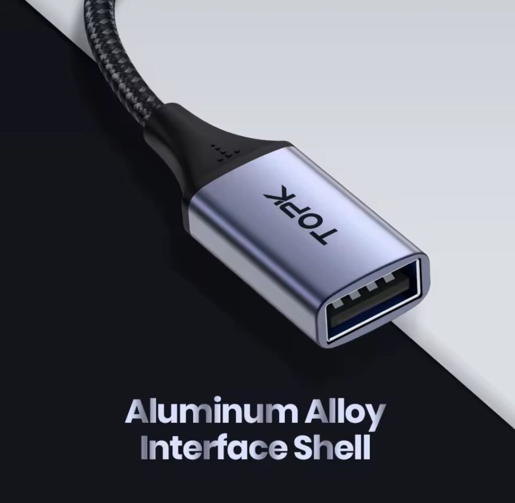 TOPK A10 — Перехідник USB-C на USB-A OTG - фото фото фото 2