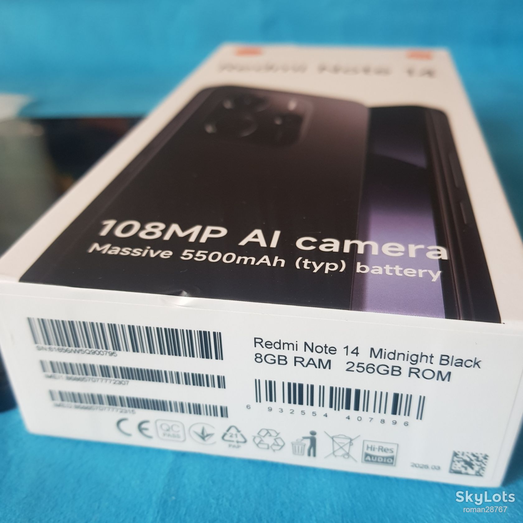 Смартфон Xiaomi Redmi Note 14 8/256GB Midnight Black + чехол-бампер. Офіційний.З 1 грн. - фото фото фото 8