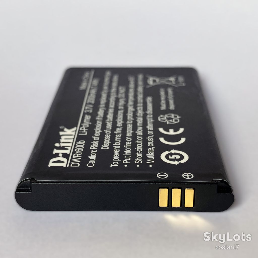 Акумулятор D-Link DWRr600b 2000mAh для DWR-932 DWR-730 DWR-720 DWR-830 Новий - фото фото фото 2