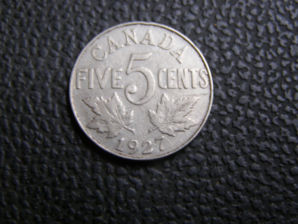 5 центов 1927 г Канада. - фото фото фото 0