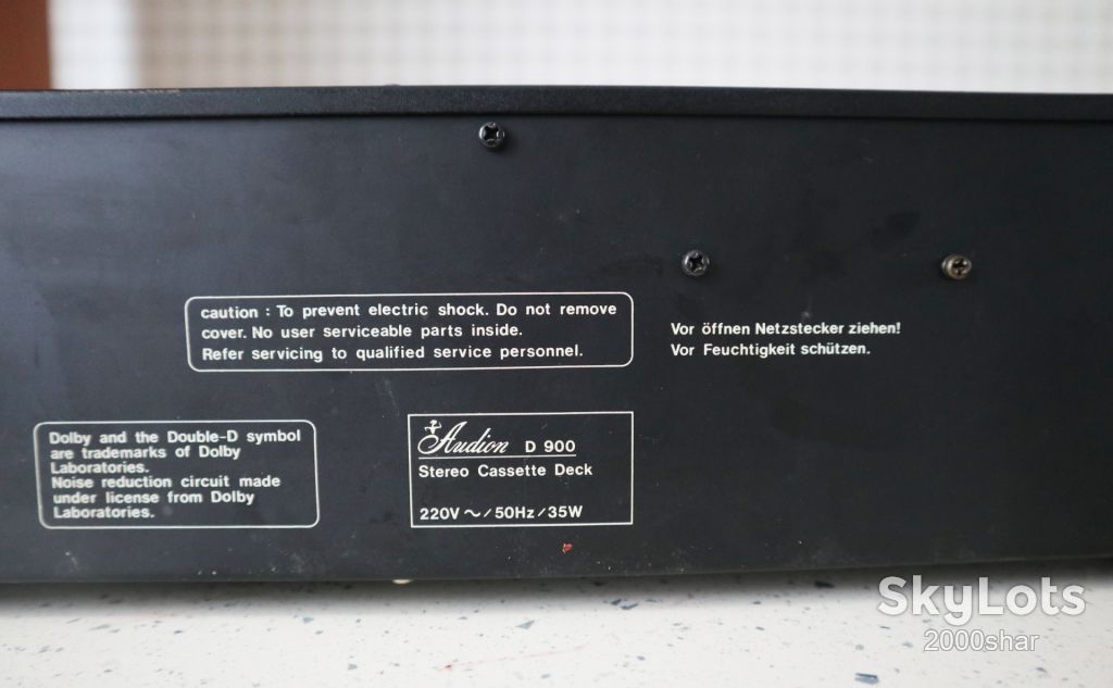 Кассетная дека  Audion d 900 - фото фото фото 7