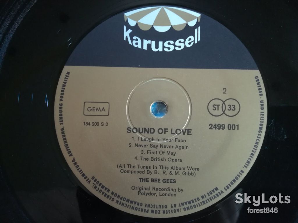 Bee Gees-Sound of love  (лам. конв.)-NM, Німеччина  (&amp;9) - фото фото фото 3