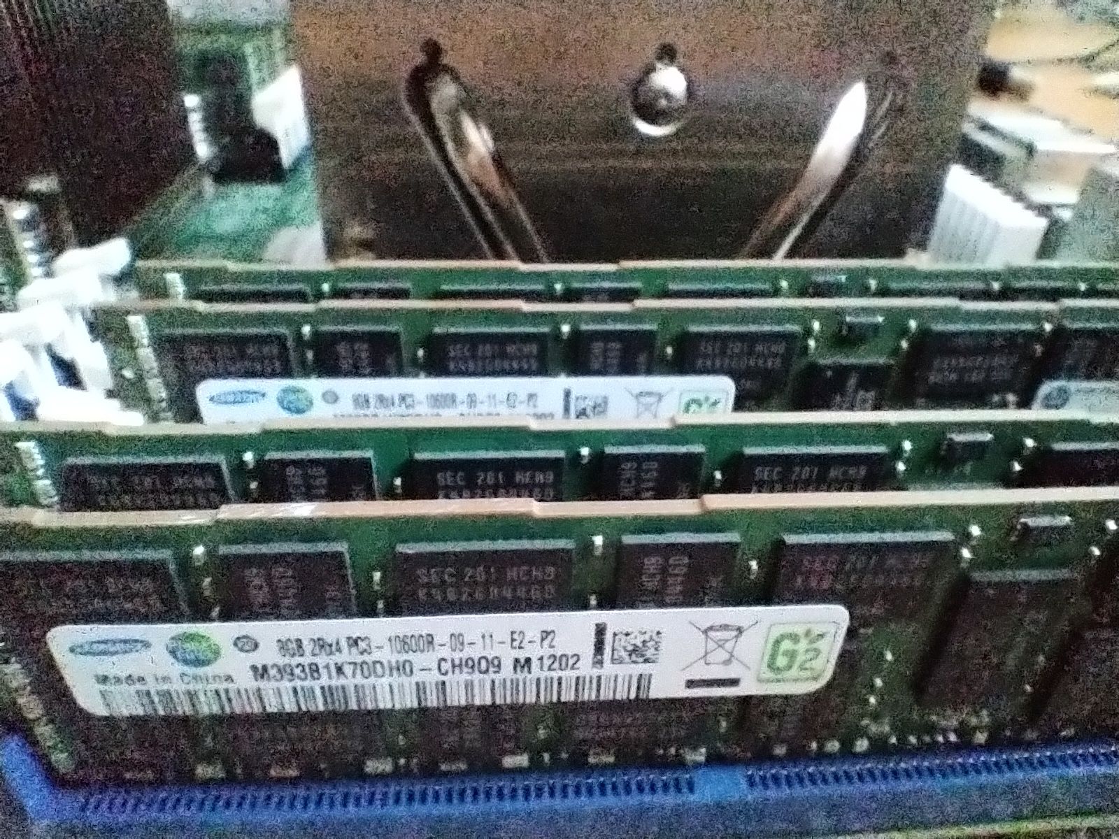 Комплект Supermicro X9DRi-LN4F+ / 2x E5-2690 / 128GB ECC / 2 x радіатори - фото фото фото 3