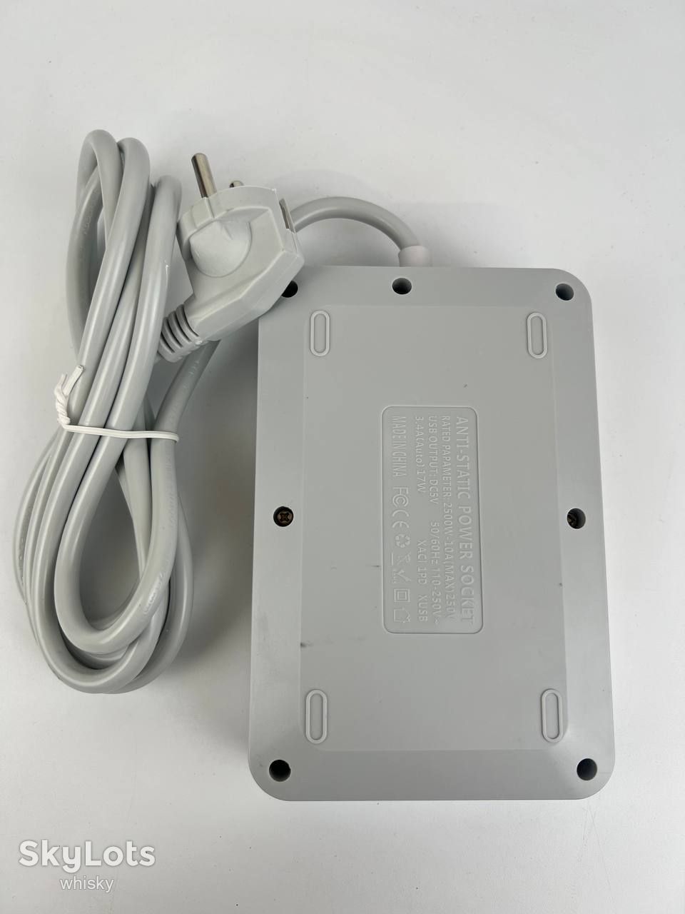Мережевий подовжувач Power Socket 8204, 2м., 4 розетки + 3 USB - фото фото фото 4