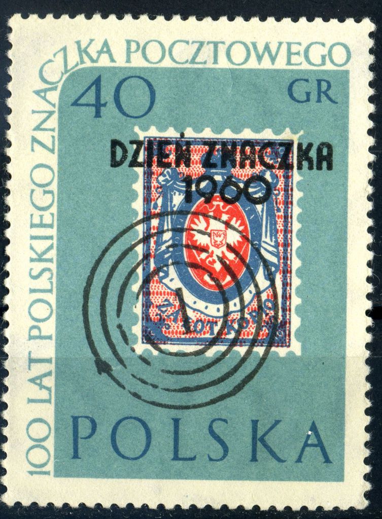 Польша. Филателия  (серия, надпечатка)* 1960 г. - фото фото фото 0