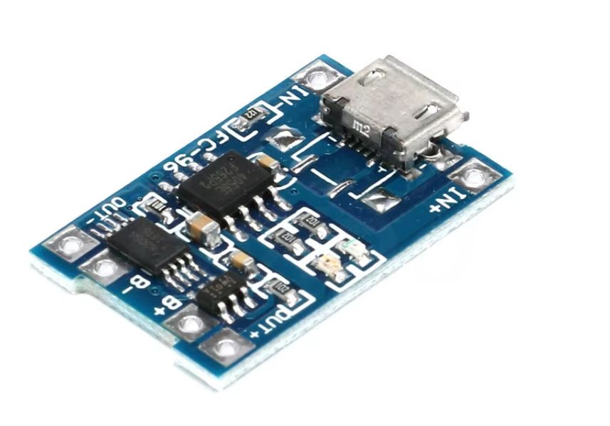 Зарядный модуль Li-ion на TP4056 Micro usb, с защитой - фото фото фото 2