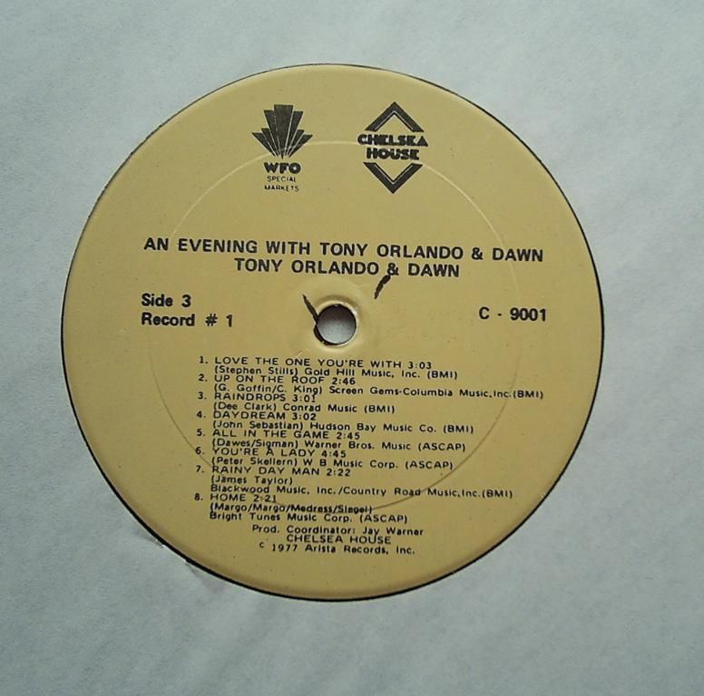 TONY ORLANDO AND DAWN 2LP EX+/EX - фото фото фото 2