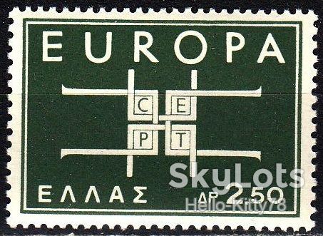 Греция 1963 Европа CEPT Mi 858 MNH - фото фото фото 0