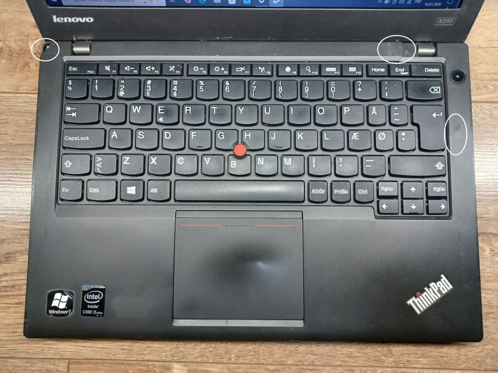 Ноутбук Lenovo ThinkPad X240 №192 - фото фото фото 6