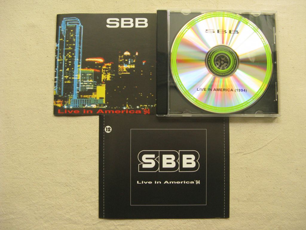 CD SBB 12 Live in America'94. 1994/2008. - фото фото фото 1