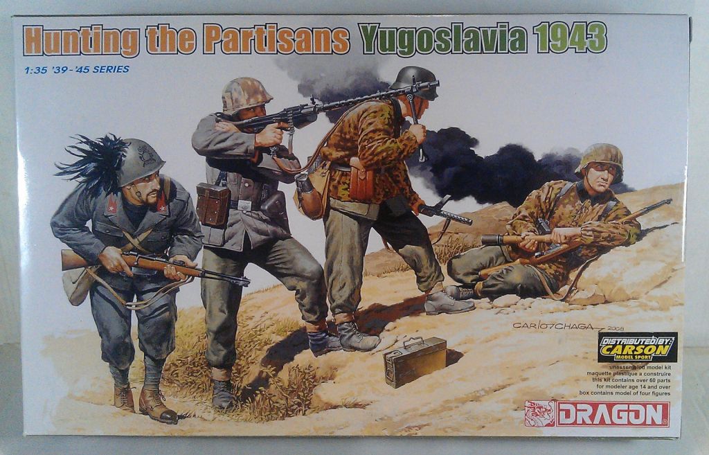 Dragon 1:35 Hunting the Partisans, Yugoslavia  (1943) - фото фото фото 1