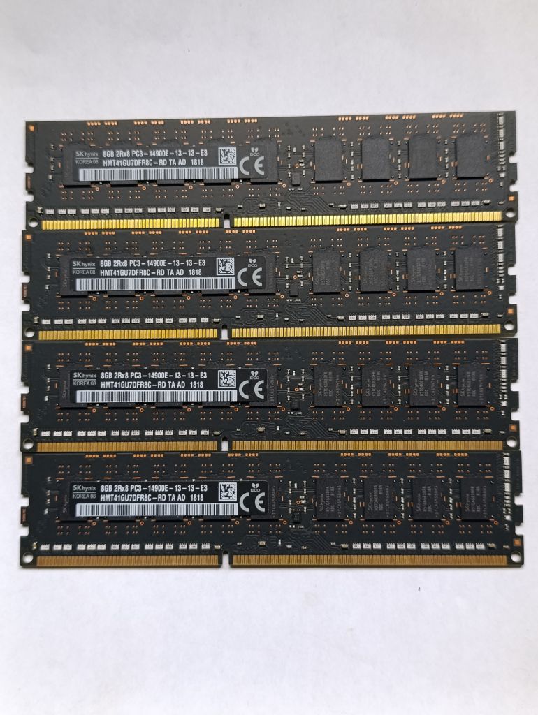 DDR3 16Gb   (2x8Gb) Hynix PC-14900E 1866Mhz ECC - фото фото фото 0