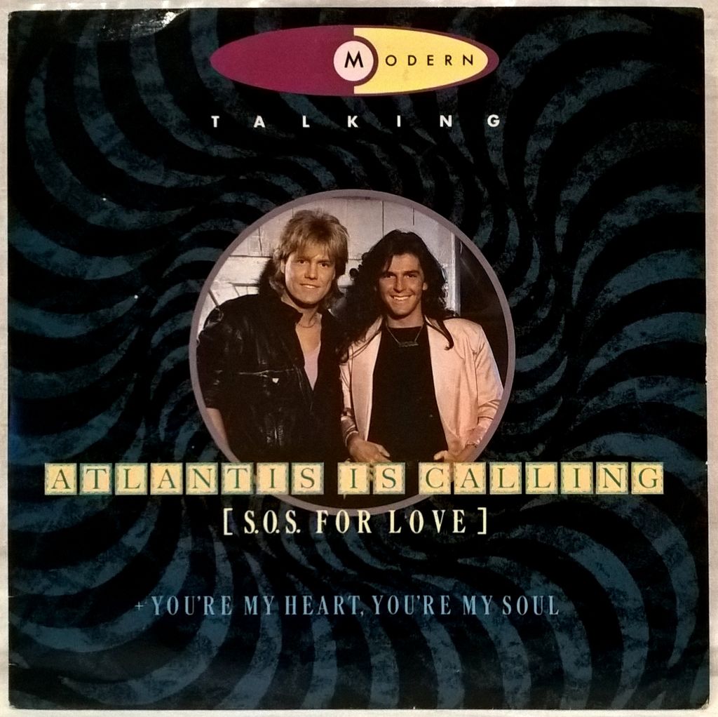 Modern Talking - Atlantis Is Calling -1986.    (EP). 7. Vinyl. Пластинка. England. - фото фото фото 0