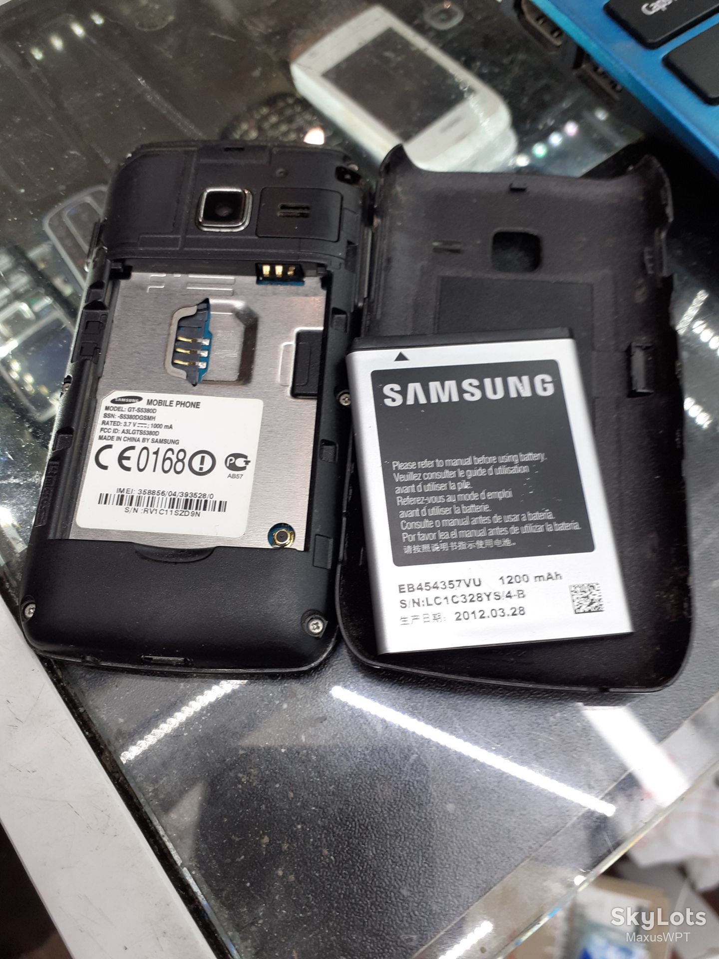 #393 Sklad Samsung Wave Y S5380D Silver - фото фото фото 6