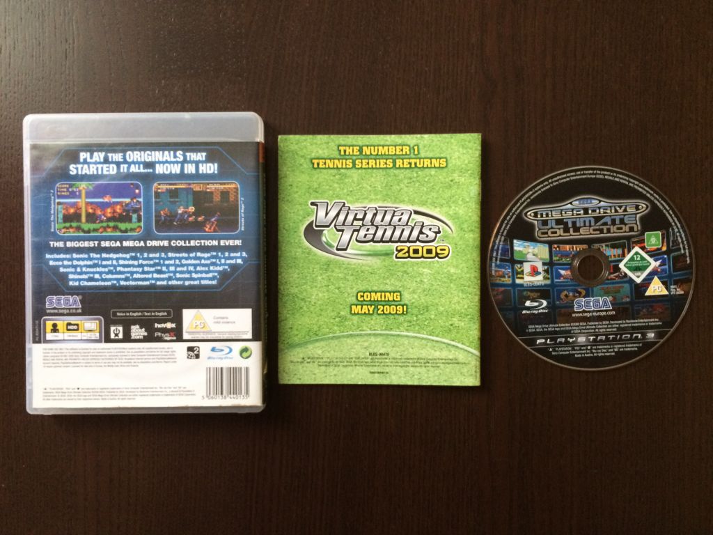 Игра на PS3 "Sega Mega Drive Ultimate Collection" - фото фото фото 1