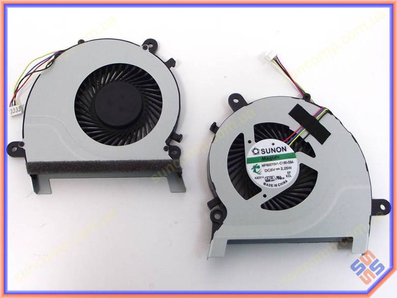 Вентилятор (кулер) для ASUS S451, S451LA, S451LB 14" FAN (MF60070V1-C190-S9A) - фото фото фото 0