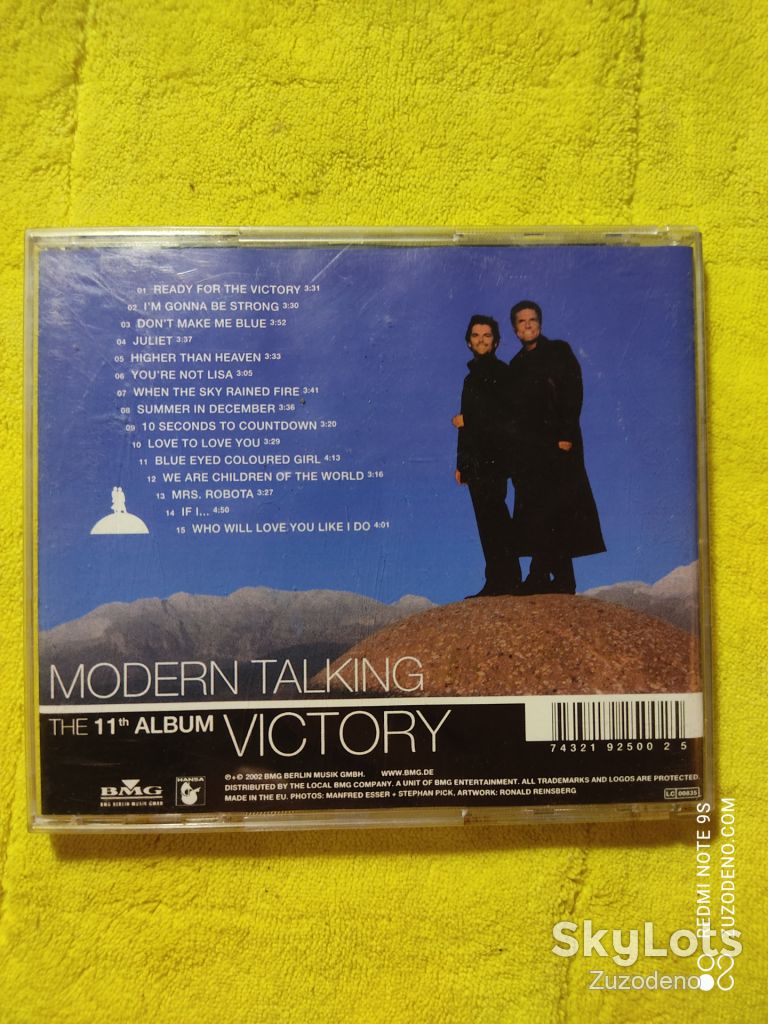 CD MODERN TALKING -VICTORY  The 11 Album - фото фото фото 3