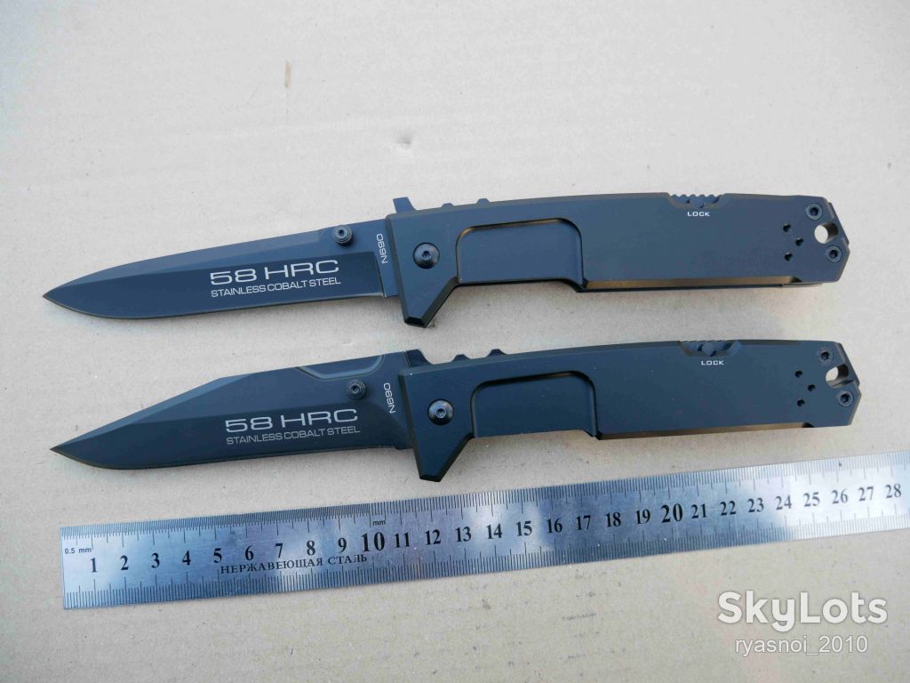Extrema Ratio – M.P.C., 440С Black, Al Black, Replica, Tactical, EDC, Back Lock - фото фото фото 14