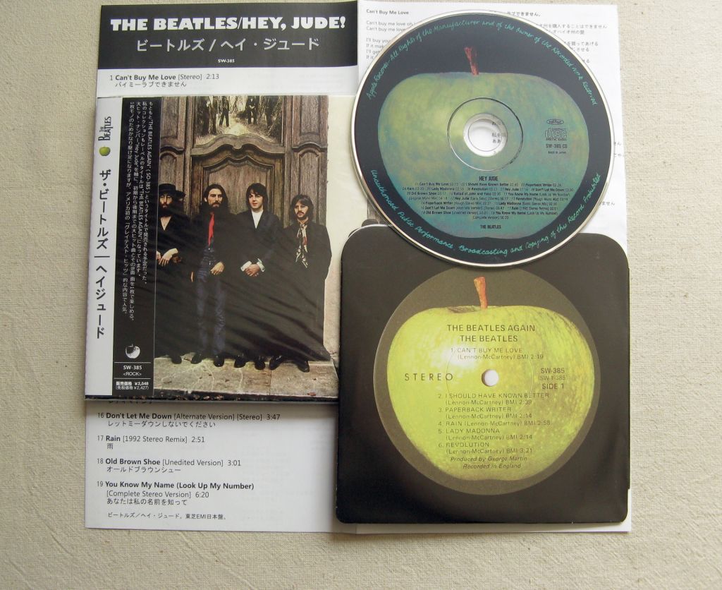 CDLP Beatles. Hey Jude.1968. - фото фото фото 1