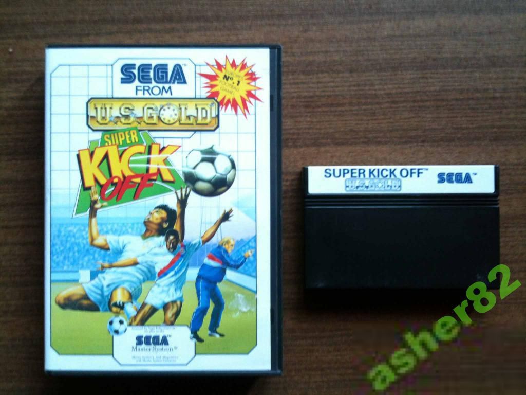 Игра на Sega Master System "Super Kick Off"      (PAL) - фото фото фото 0