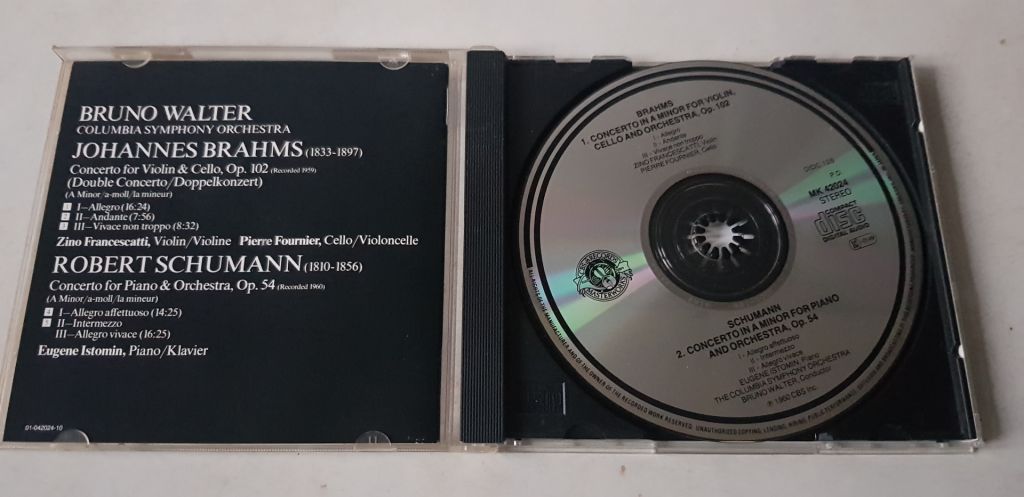 Brahms  / Schumann CD фірмовий - фото фото фото 2