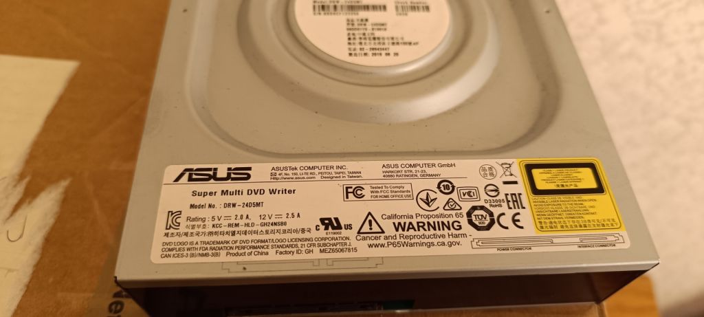 ASUS DRW-24D5MT Super Multi DVD Writer - фото фото фото 3
