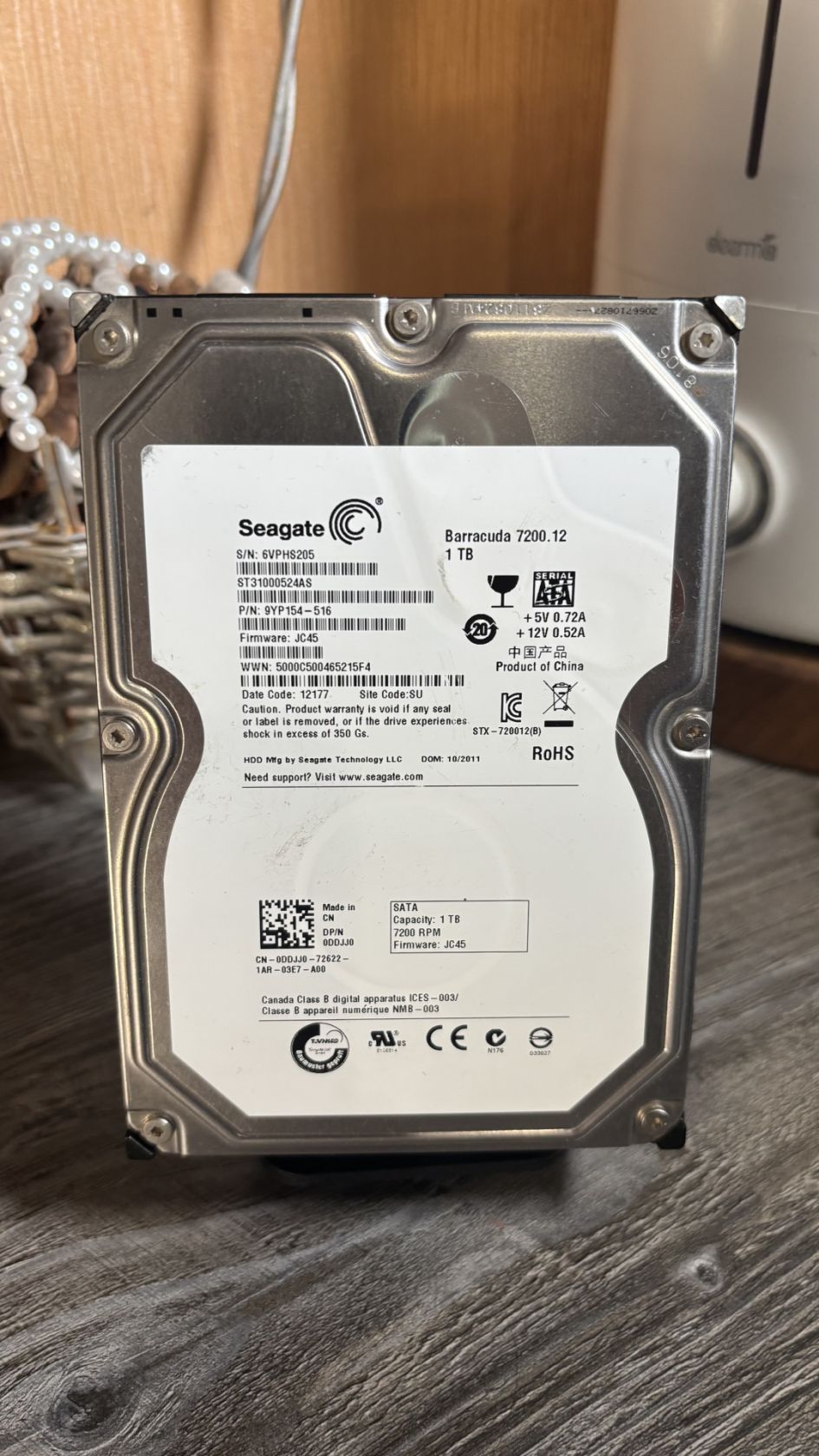 Робочий HDD 3.5" 1Tb Seagate Barracuda - фото фото фото 0