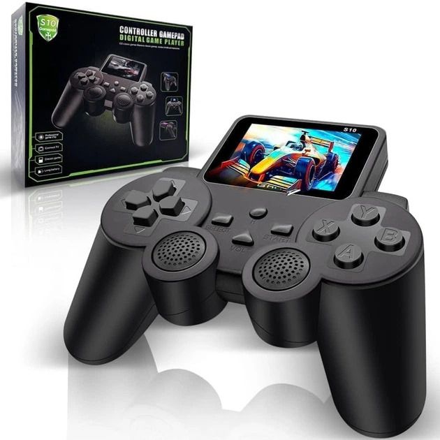 Портативна ігрова приставка S10 GAMEPAD 2.4" 520 вбудованих ретро-ігор AV-вихід - фото фото фото 0