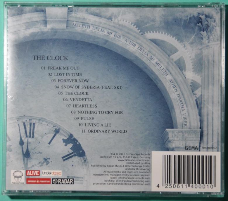 Jesus on Extasy - The Clock- CD - фото фото фото 2