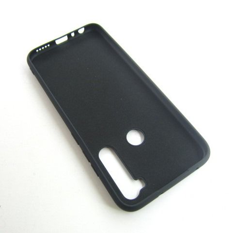 ЧЕХОЛ НАКЛАДКА Xiaomi Redmi Note 8 SILICONE COVER black - фото фото фото 1