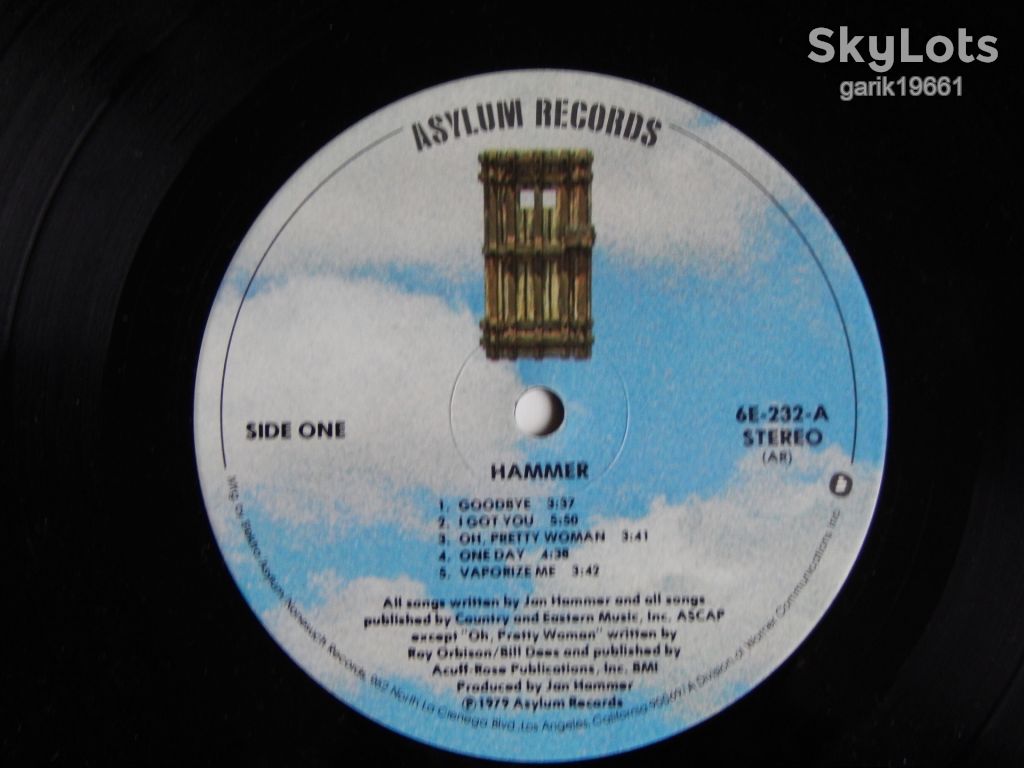 Hammer ‎– Hammer  (Asylum Records ‎– 6E-232, US) insert NM-/NM- - фото фото фото 3