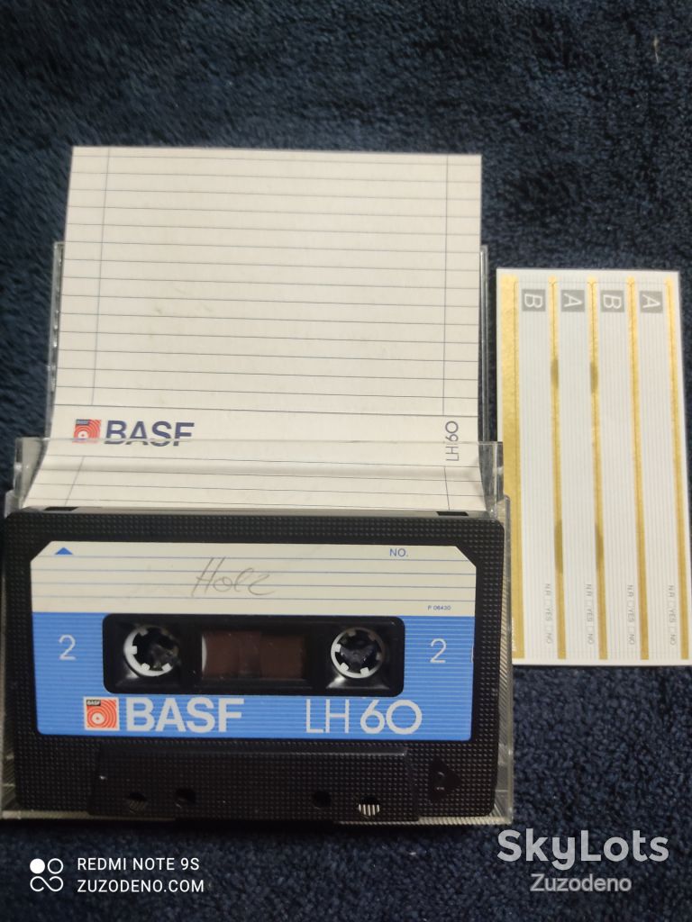 S/F Аудио кассета BASF LH  cassette 60 - фото фото фото 3