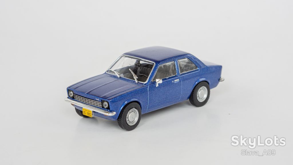 1:43 Chevrolet Chevette Luxo 1973 blue metallic, Altaya IXO 45533 - фото фото фото 1