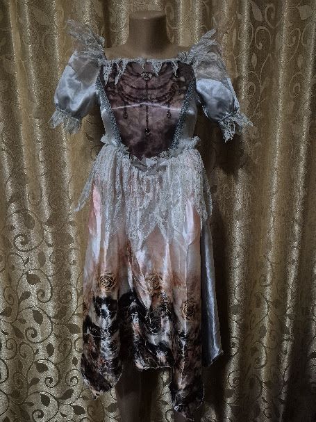 Красивое карнавальное платье для девочки на хеллоуин, halloween Hallow Scream - фото фото фото 3