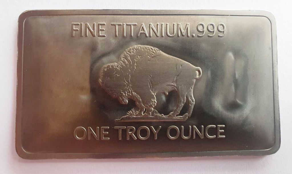TITANIUM BULLION .999 FINE USA - фото фото фото 1
