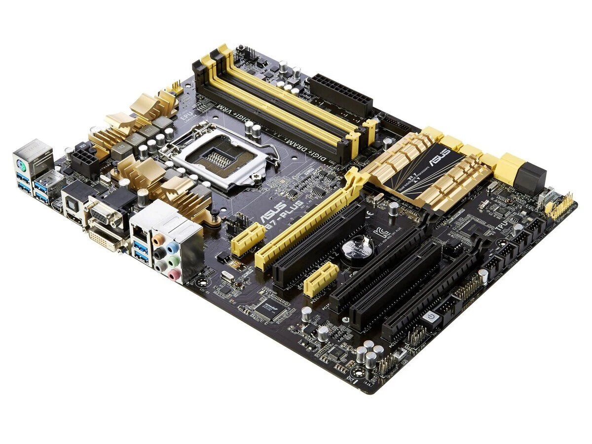 Asus Z87-Plus  (s1150, Intel Z87, 2 x PCI-Ex16) - фото фото фото 1