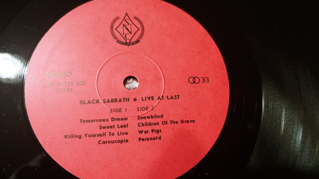 Black Sabbath - Live at last - фото фото фото 2
