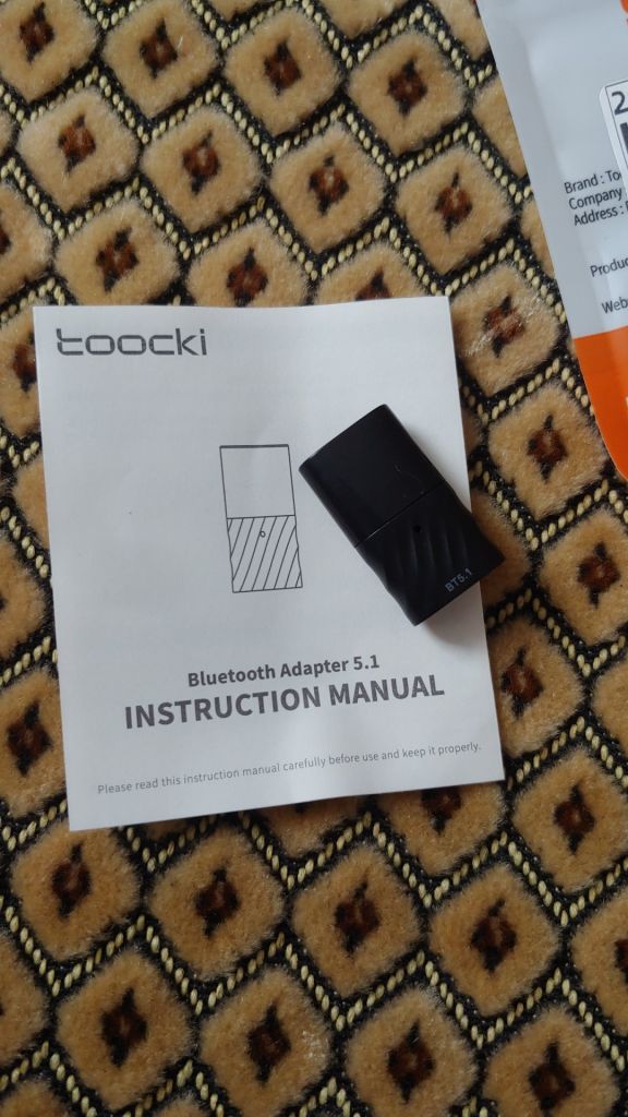 Bluetooth 5.1 Toocki  Usb адаптер Фирменный качество Новый - фото фото фото 1