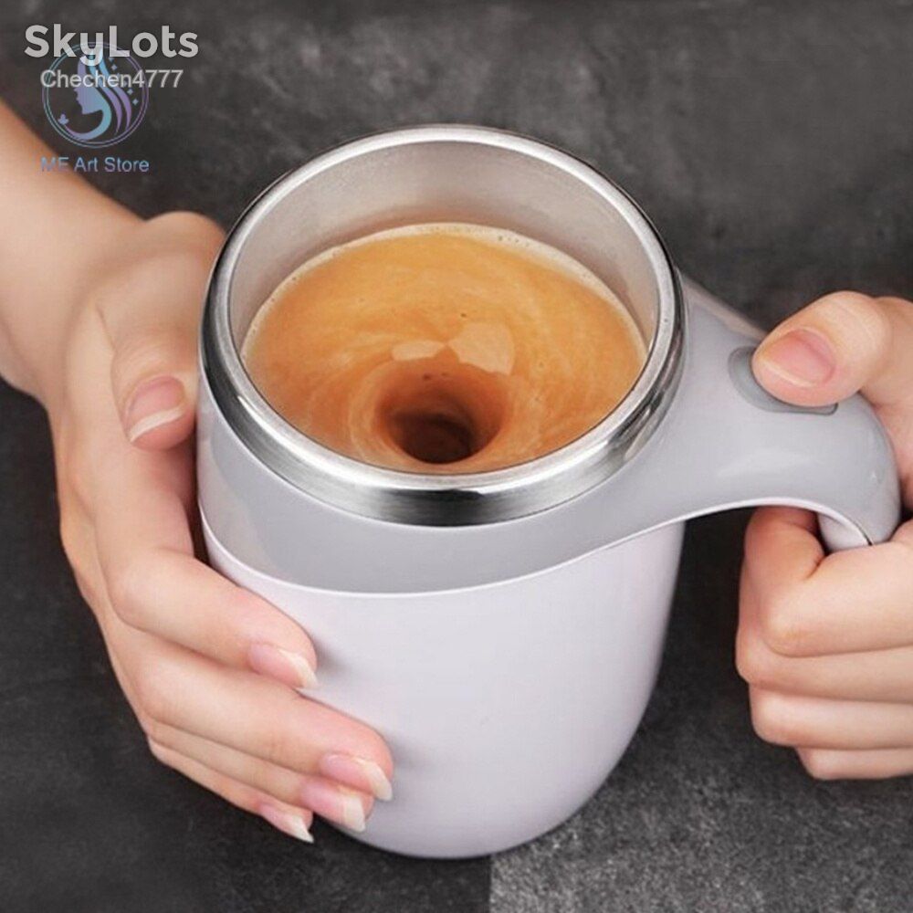 Термо-чашка-мішалка Mixing cup 380 мл на батарейці - фото фото фото 1