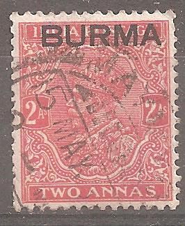 Брит.Бирма 1937 Sc.5 гаш. - фото фото фото 0