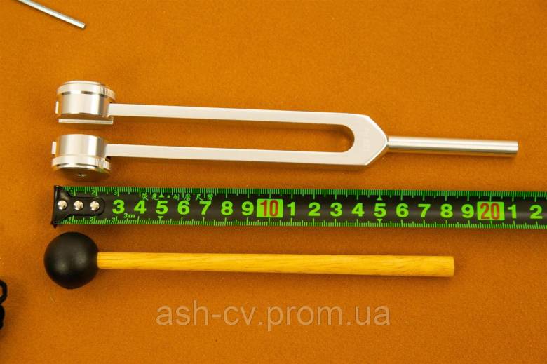 Камертон, біоакустичний, 128 Гц, 128Hz, обтяжений, музичний інструмент, звукотерапія - фото фото фото 2
